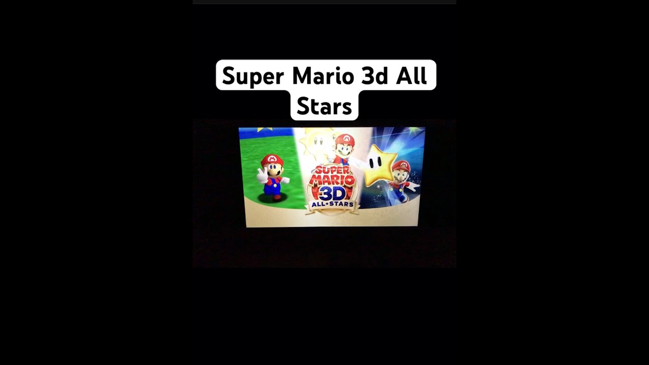 Super Mario 3d All Stars #supermario3dallstars #nintendoswitch #shorts #short #supermario #nintendo