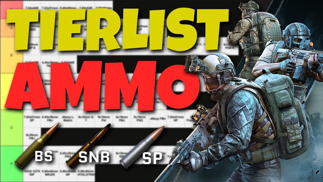 Updated ULTIMATE AMMO TIERLIST For Contractors Exfilzone