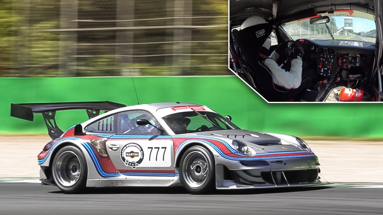 Porsche 997 GT2 RSR Bi-Turbo OnBoard at Monza Circuit!