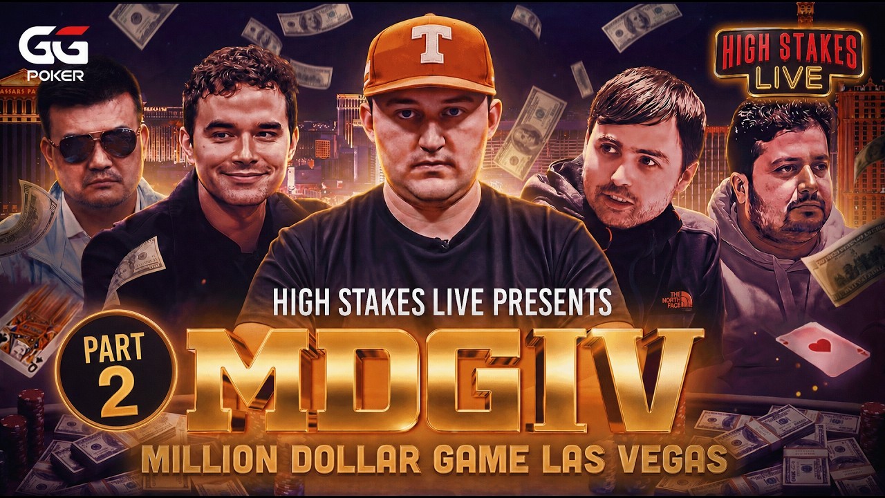 MILLION DOLLAR GAME! Alan Keating, Texas Mike, Martin Kabrhel, Santhosh & Peter! (Part 2 of 2)
