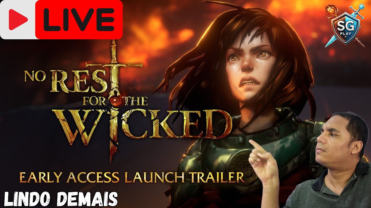 No Rest For The Wicked. o ARPG do momento.