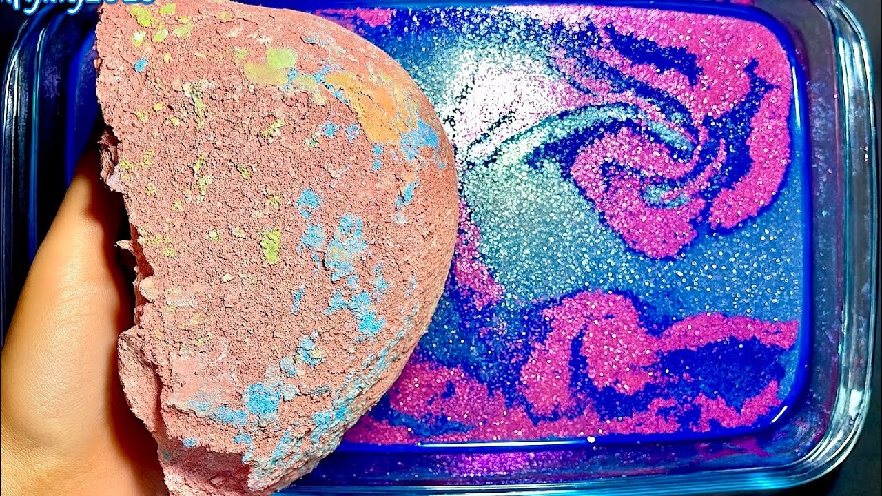 Water crumblec/ Satisfying video