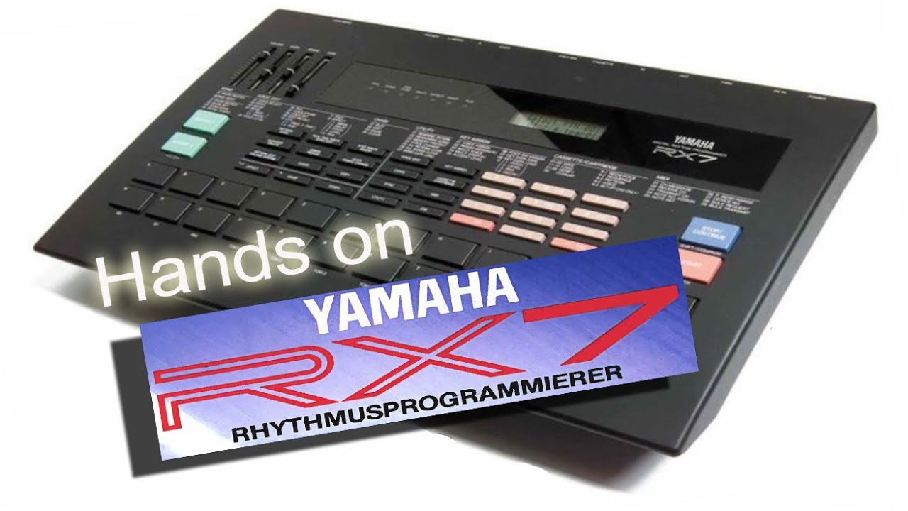 Yamaha RX 7 Drum Computer  Repair Synth Hunter Episode 12