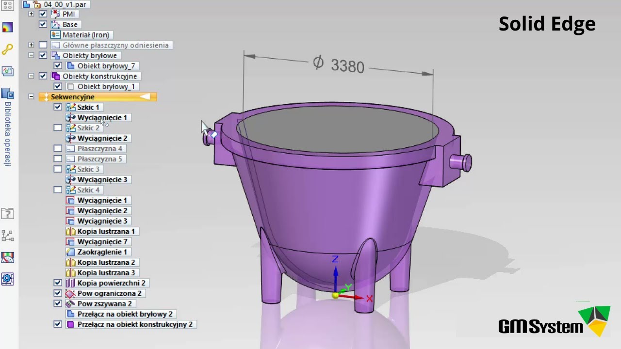Webinar: Ideał szuka inżyniera, czyli optymalizacja  konstrukcji w  SOLID EDGE 3D/2D