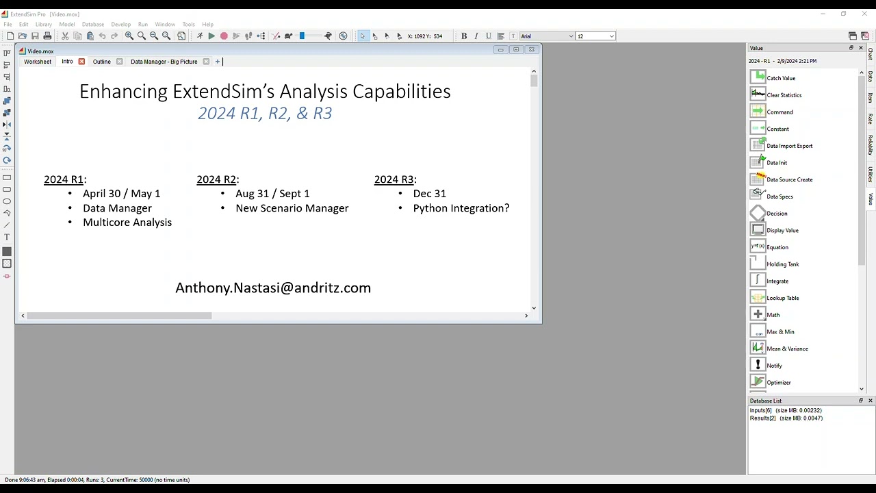 01 ExtendSim 2024   Introduction