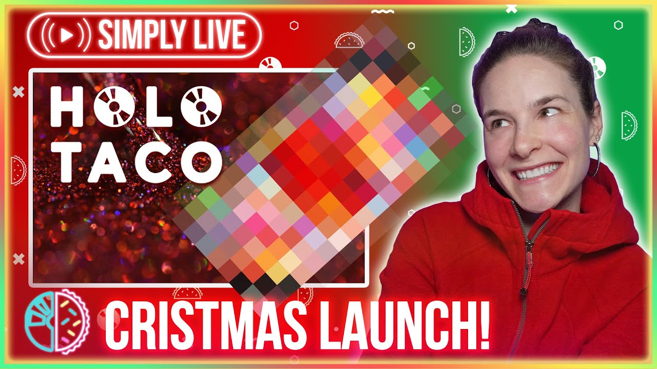 Holo Taco Cristmas REVEAL & LAUNCH 🔴LIVE 👀🎄