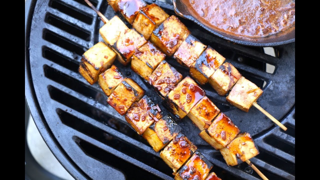 Brochettes de tofu mariné I La Cuisine de Jean-Philippe