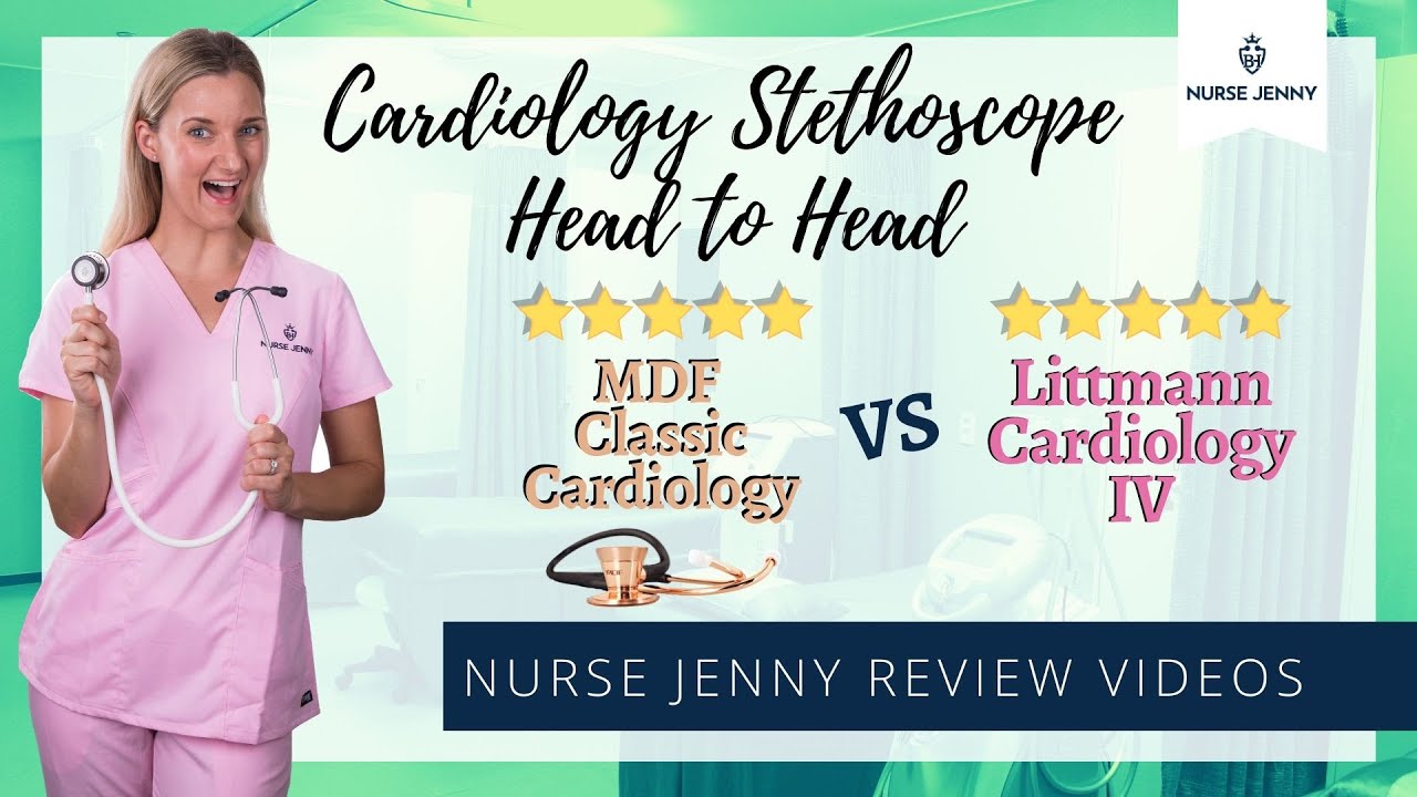 MDF Classic Cardiology Stethoscope Vs Littmann Cardiology IV Stethoscope