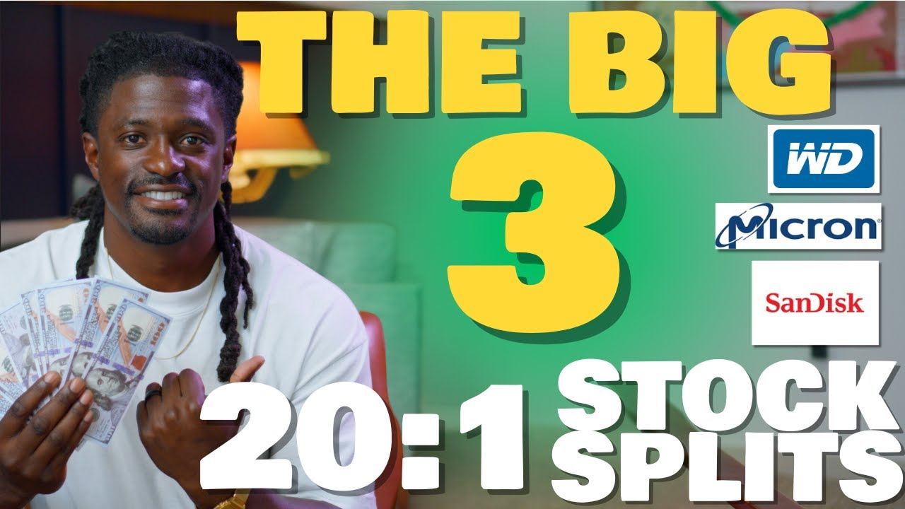 Top 3 Ai Once In A Life Time Stock Splits 20 to 1 Set to EXPLODE #stocksplit