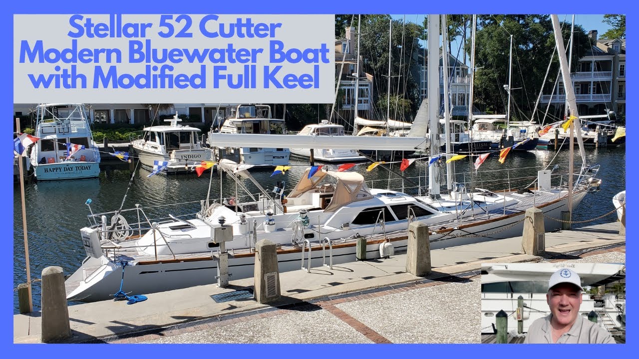 EP 35: Stellar 52 Cutter - Sparkman & Stevens Design Boat Tour [2002]