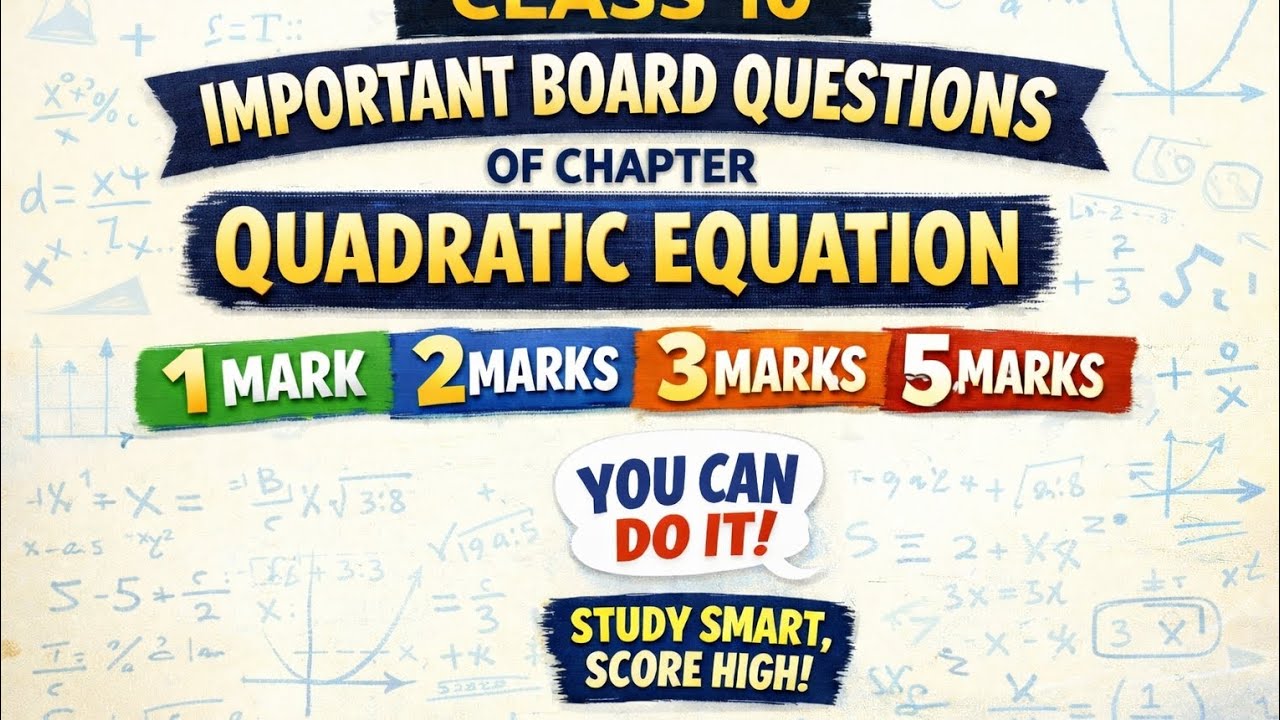 Class 10 important board questions Quadratic Equations#share#support#subscribe#trending#viral#like