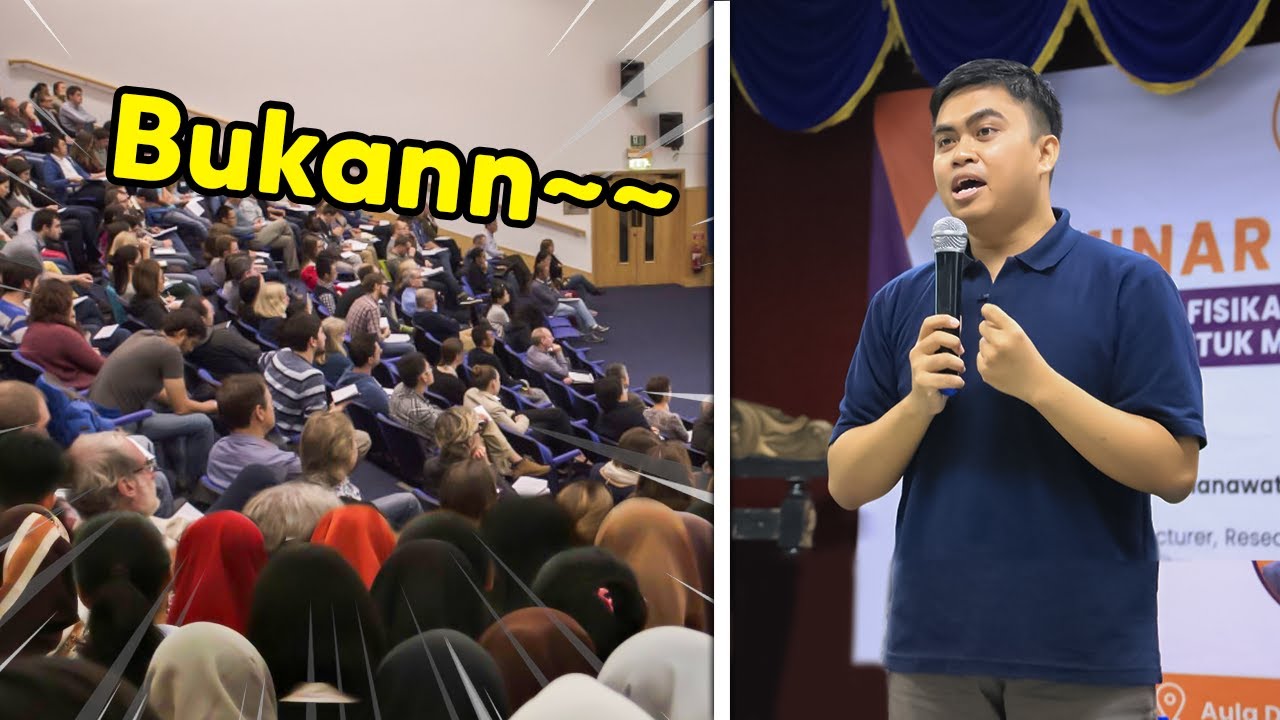 Fisika itu mudah dan menyenangkan bukan? - Fajrul Fx Seminar Nasional