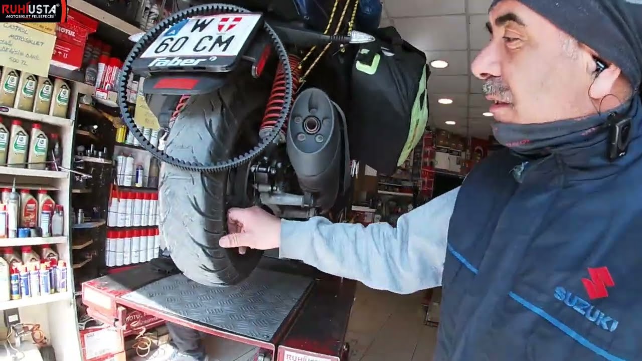 GERCEK CVT PİAGGİO/ MP3 SPORT/AVUSTURYA DAN GELEN TAKİPCİM 1.Bölüm