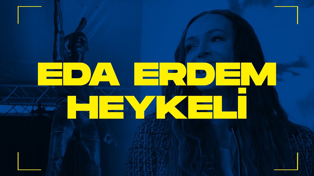 Efsane Voleybolcumuz Eda Erdem'in Heykelinin Açılış Töreni