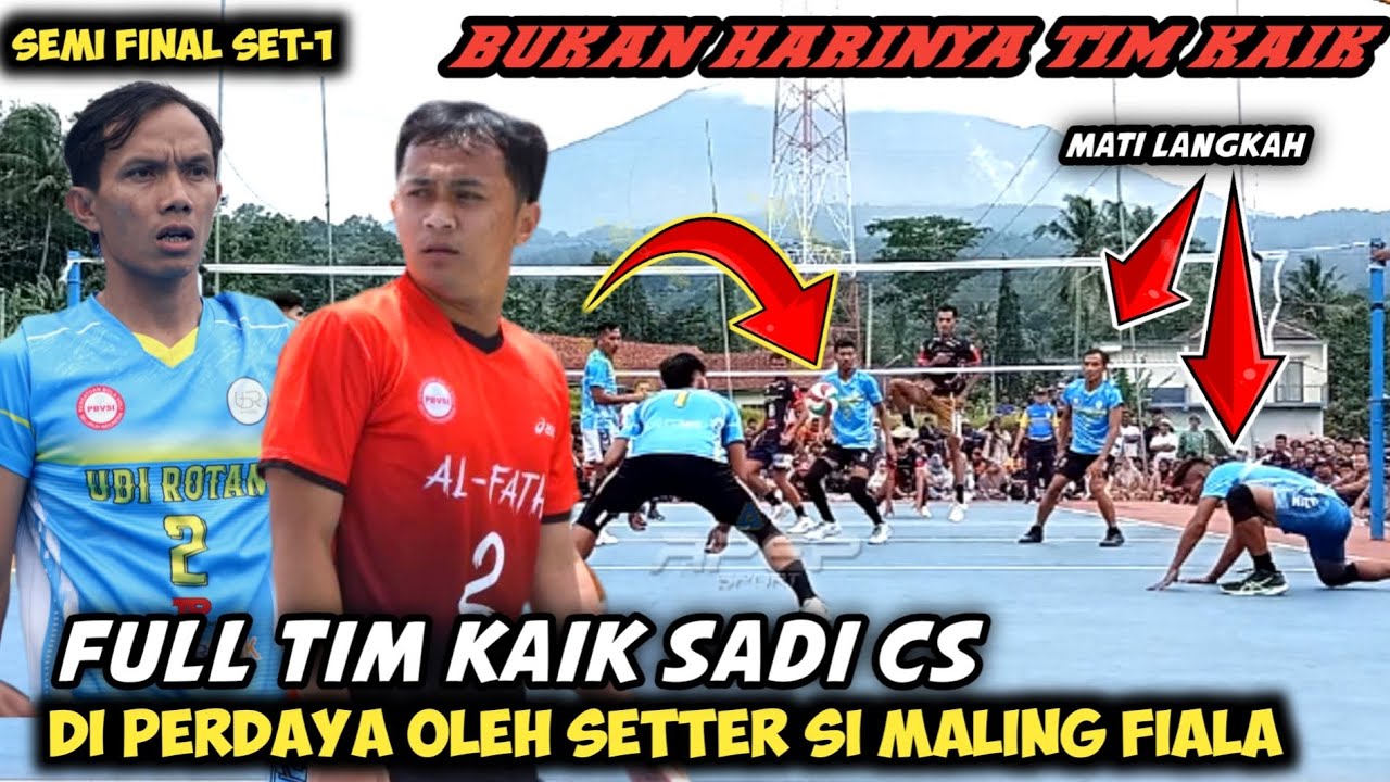 Bukan harinya TIM KAIK Yudi Kendil, Sadi, Didin Bae, Keken, diperdaya setter AHMAD si maling piala