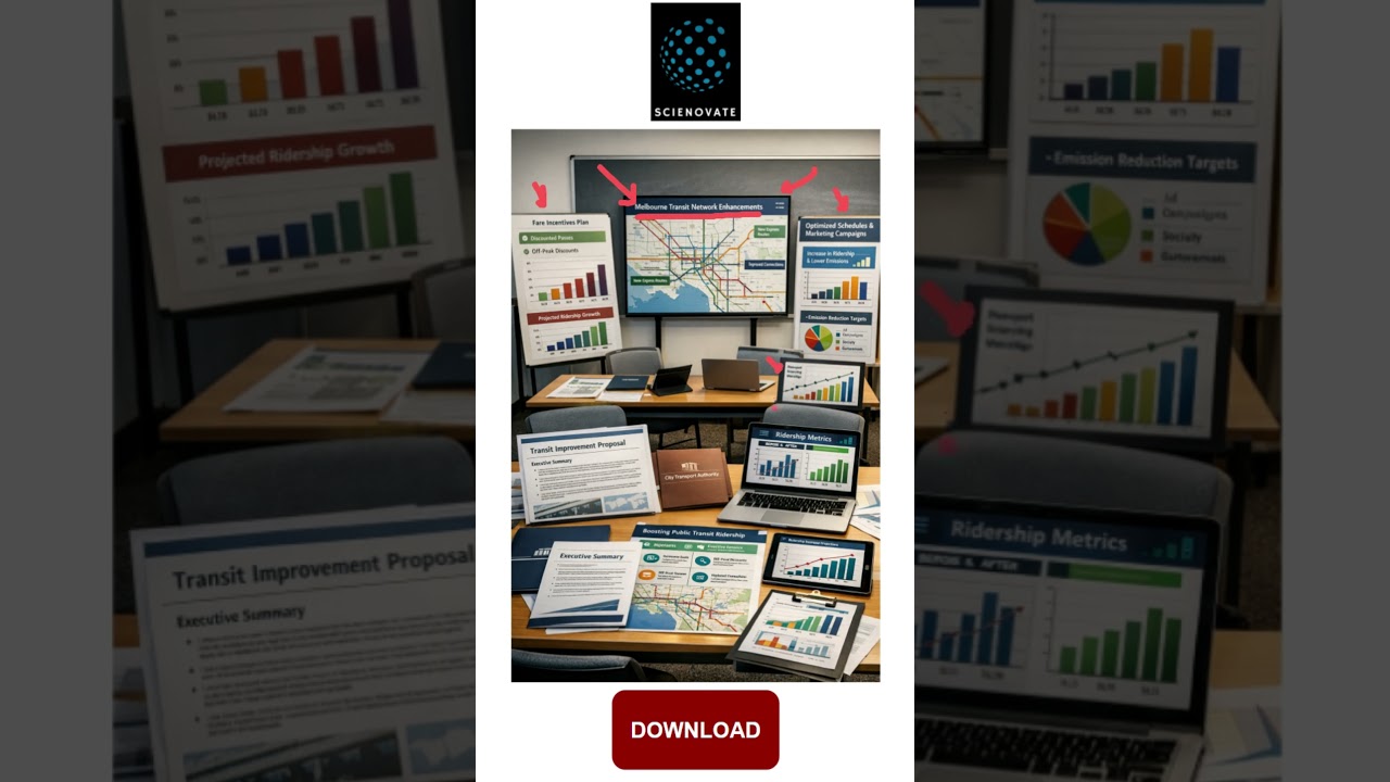 Project Based Learning Example | Public Transit Ridership Boost – Melbourne, Australia | Scienovate