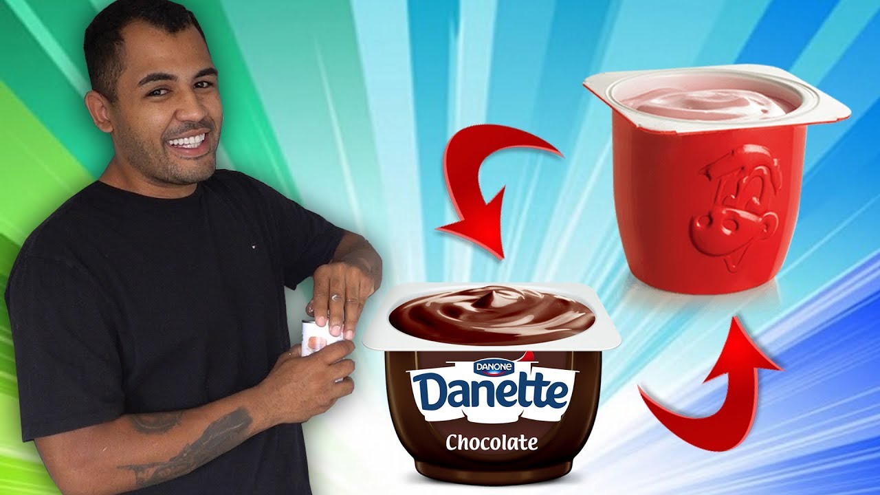 COMO FAZER DANONINHO E DANETTE CASEIRO - MUITO FÁCIL