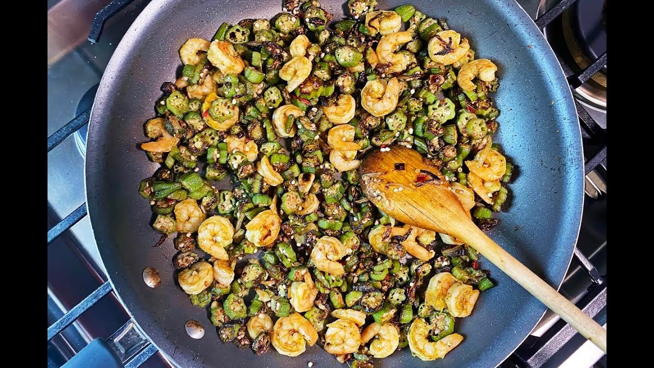Delicious Okra and Shrimp Recipe | CaribbeanPot.com