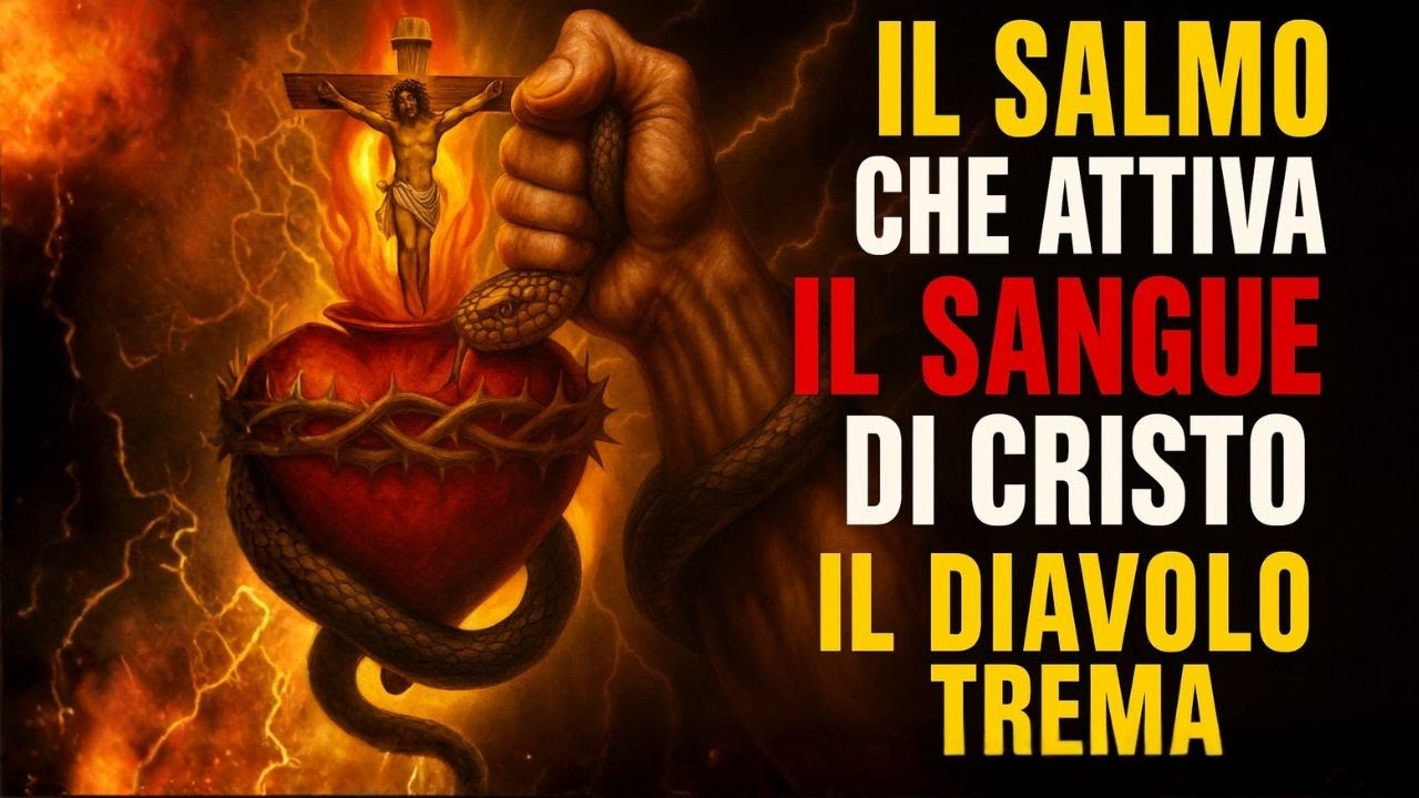 IL SOLO SALMO CHE ATTIVA IL SANGUE DI CRISTO CONTRO STREGONERIA E CASI IMPOSSIBILI – ASCOLTA ORA!