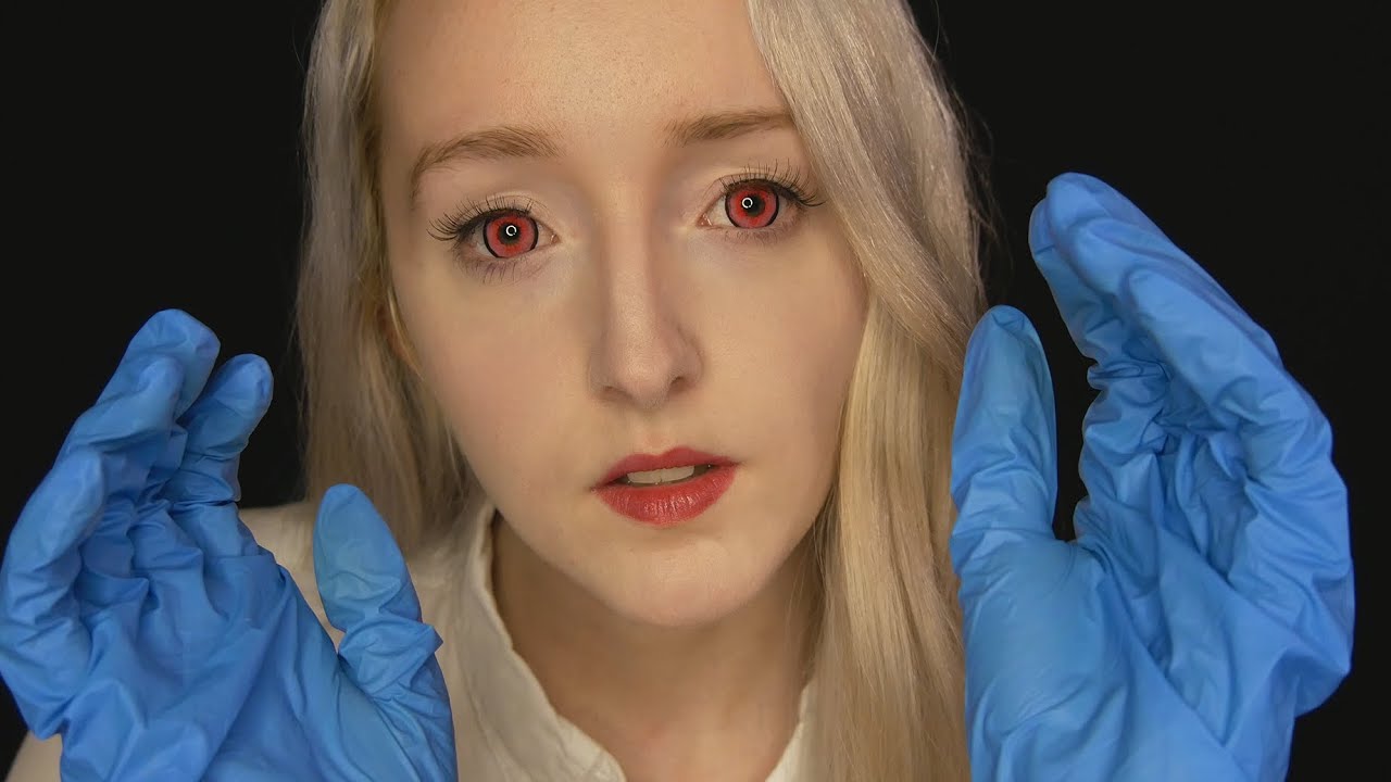 ASMR Vampire Doctor Medical Exam | Blood Donation Clinic 🩸