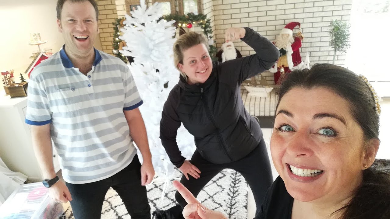 Vi samler kunstigt juletræ 🎄& Sanne kommer galt afsted🤣(Bryan Rice's Ønsketid - se beskrivelsen)