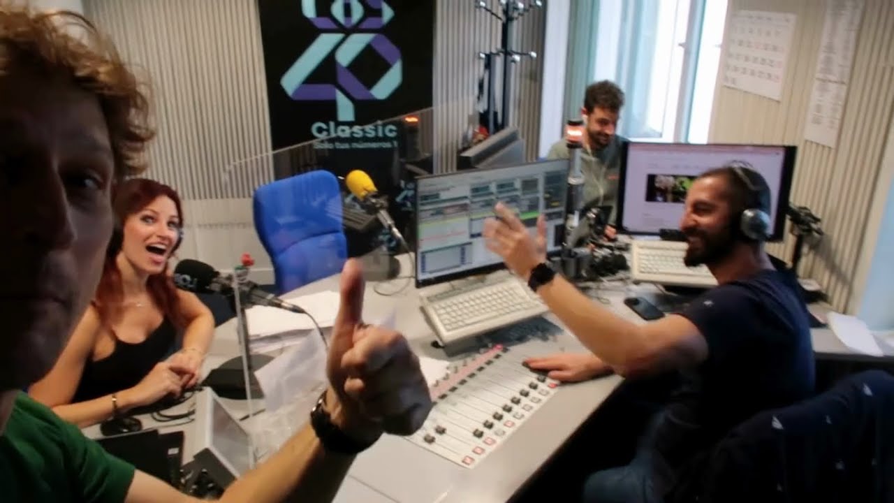 Me CUELO en los ESTUDIOS de MORNING BOX LOS40 CLASSIC, ANDA YA LOS40 y HOY x HOY CADENA SER #RADIO
