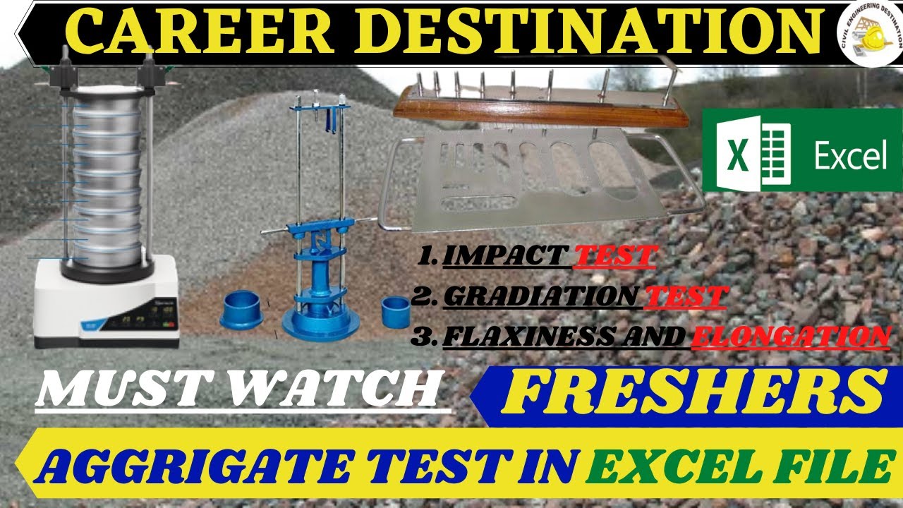 QUALITY TESTING OF BUILDING MATERIAL WITH EXCEL SHEET