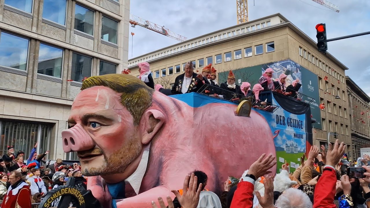 Rosenmontagszug Köln 2024