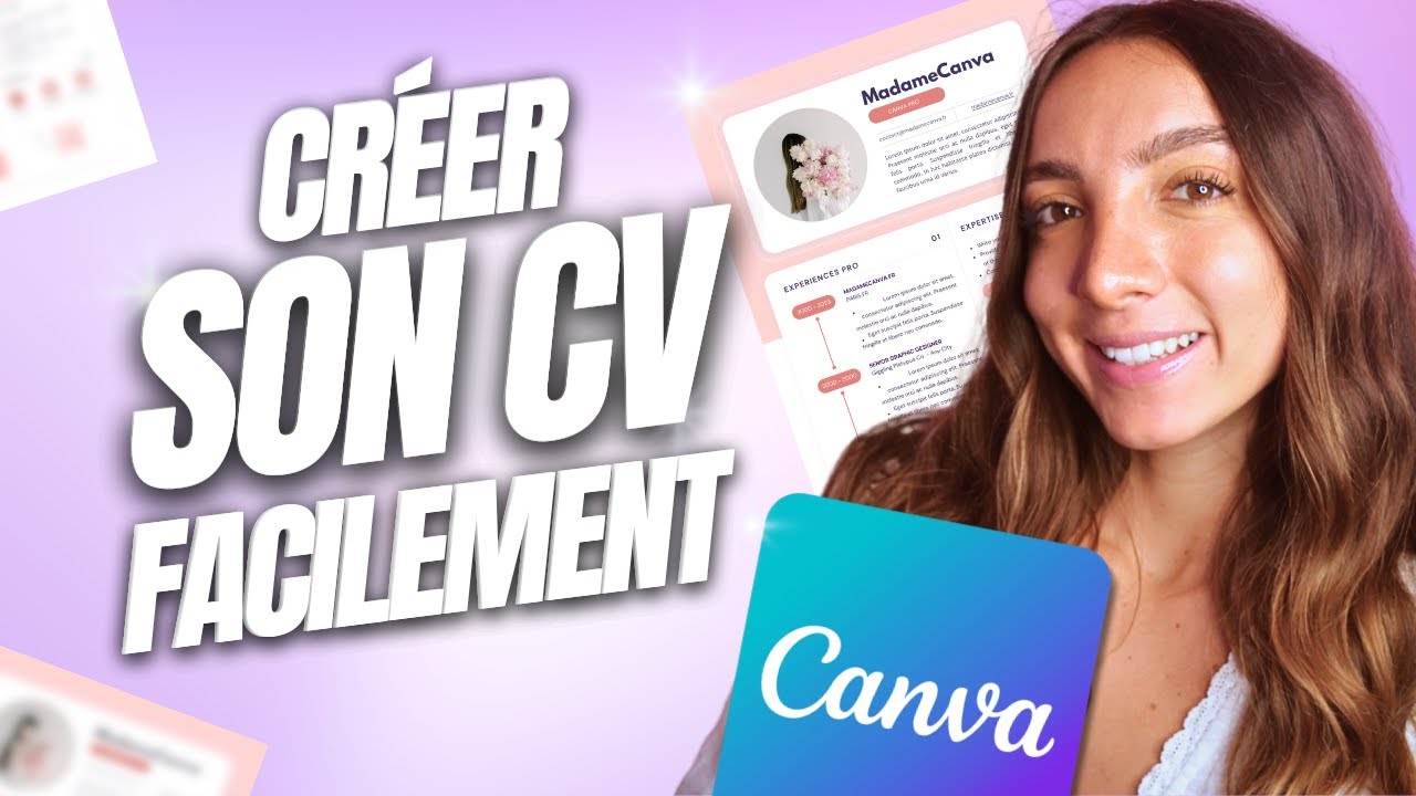 Créer un CV gratuitement et professionnel sur Canva  + Modèles gratuits