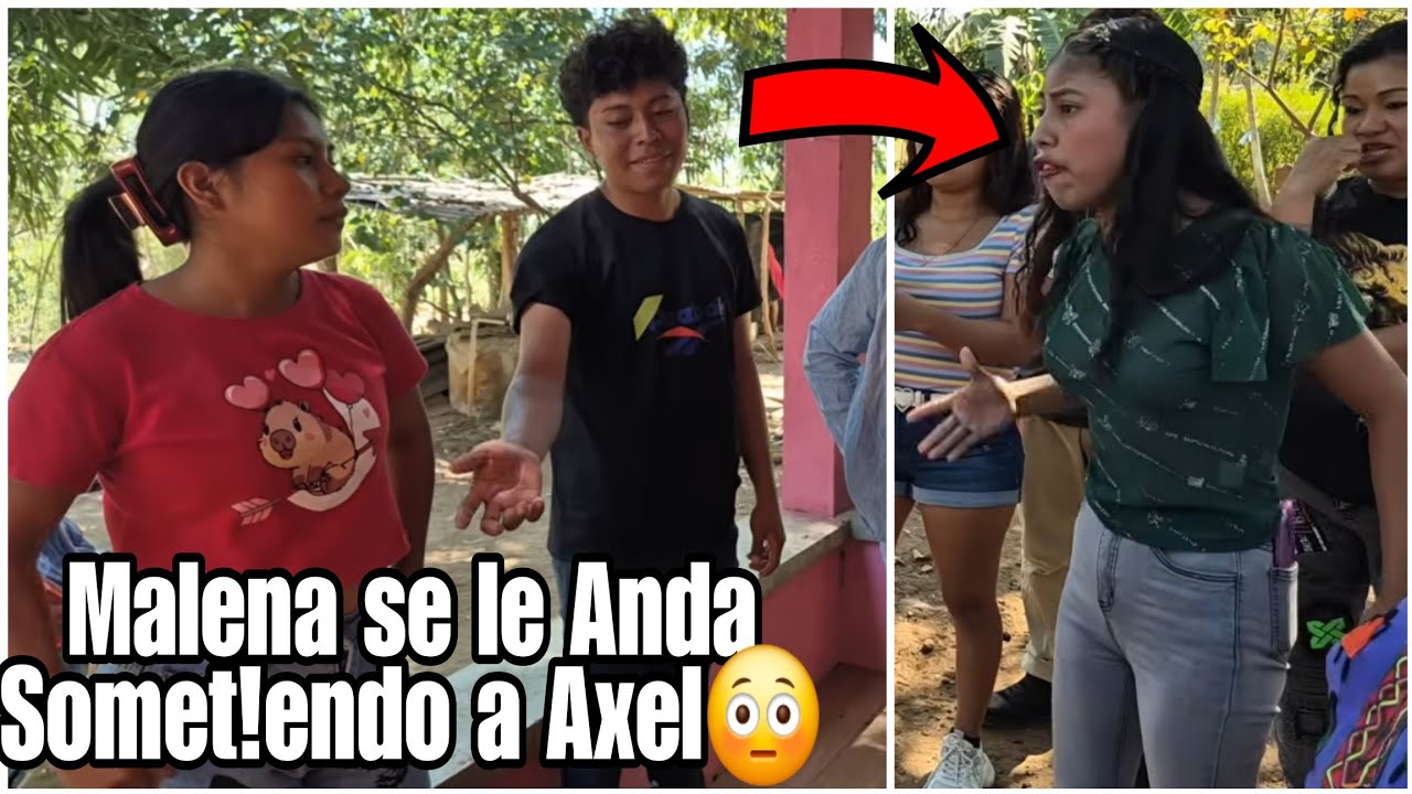 Melisa descubre a Axel poniendole los cuernos con Malena/mira el problem4 que hicierón