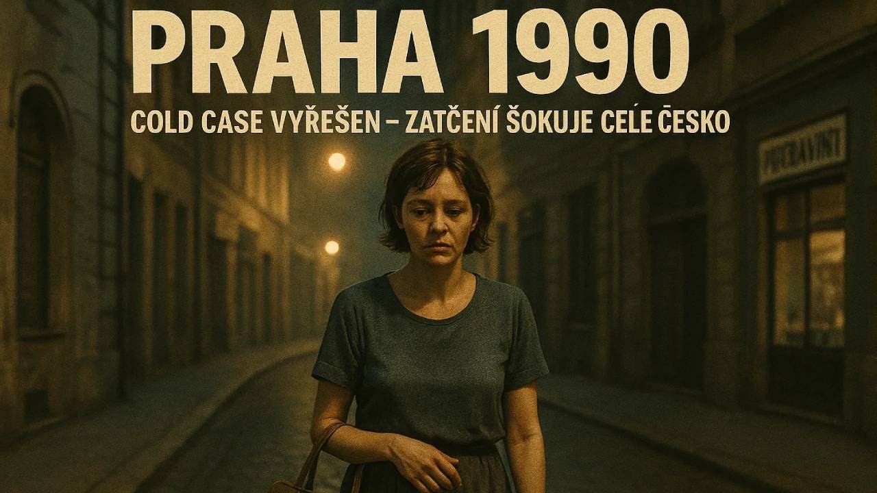 Praha 1990 Cold Case vyřešen — zatčení šokuje celé Česko
