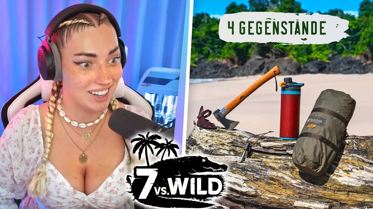 Das sind die Gegenstände für 7 vs. Wild 😨 | Fritz Meinecke Reaktion