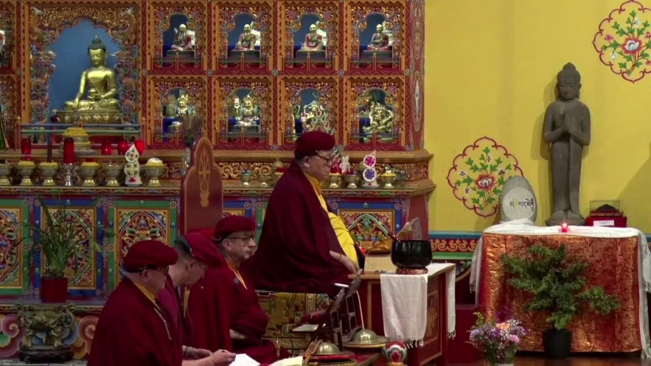 Live stream now is a Tara practice led by Drubpön La