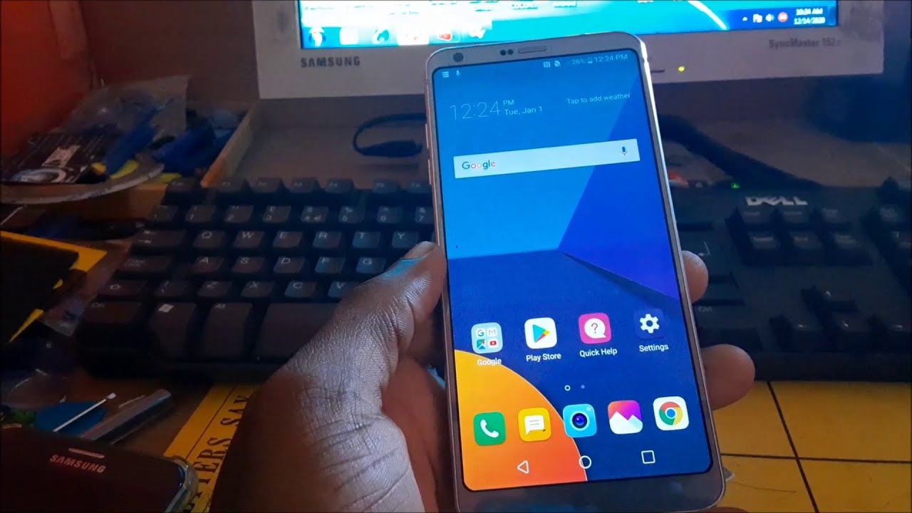LG G7 G6 thinq enable developer mode
