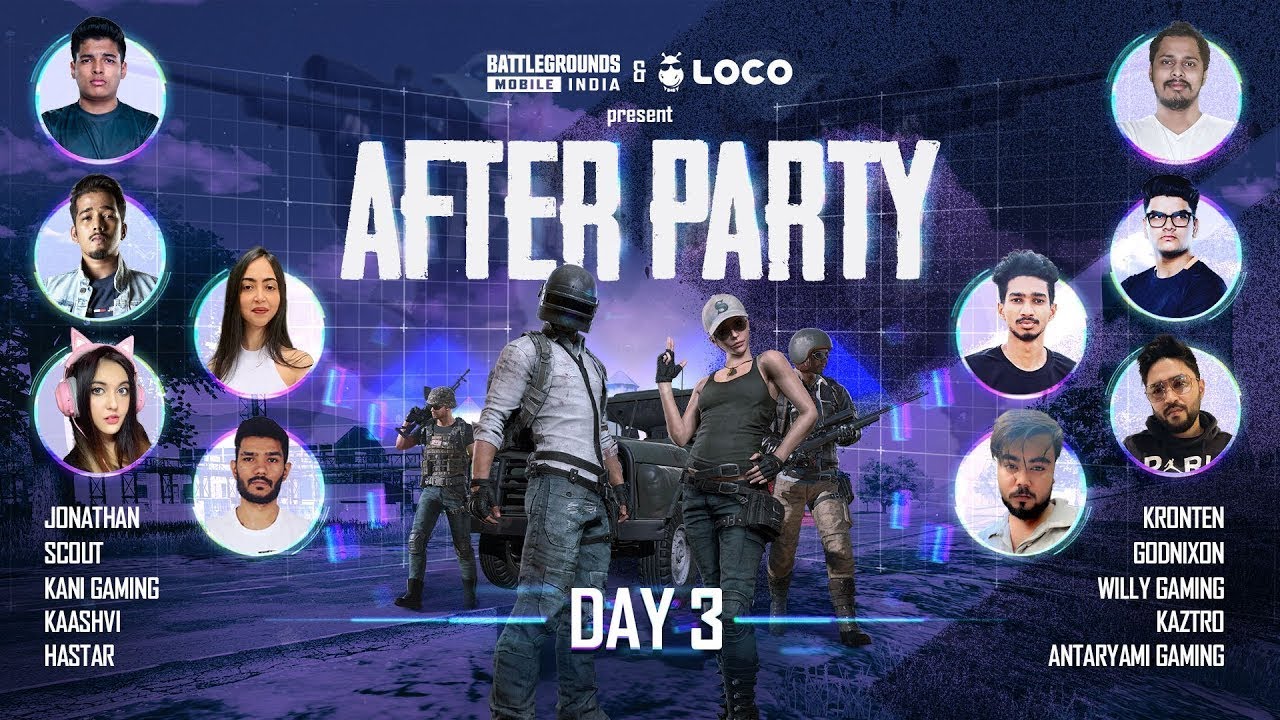 BGMI x LOCO India Ki After Party - Kaztro Gaming Live