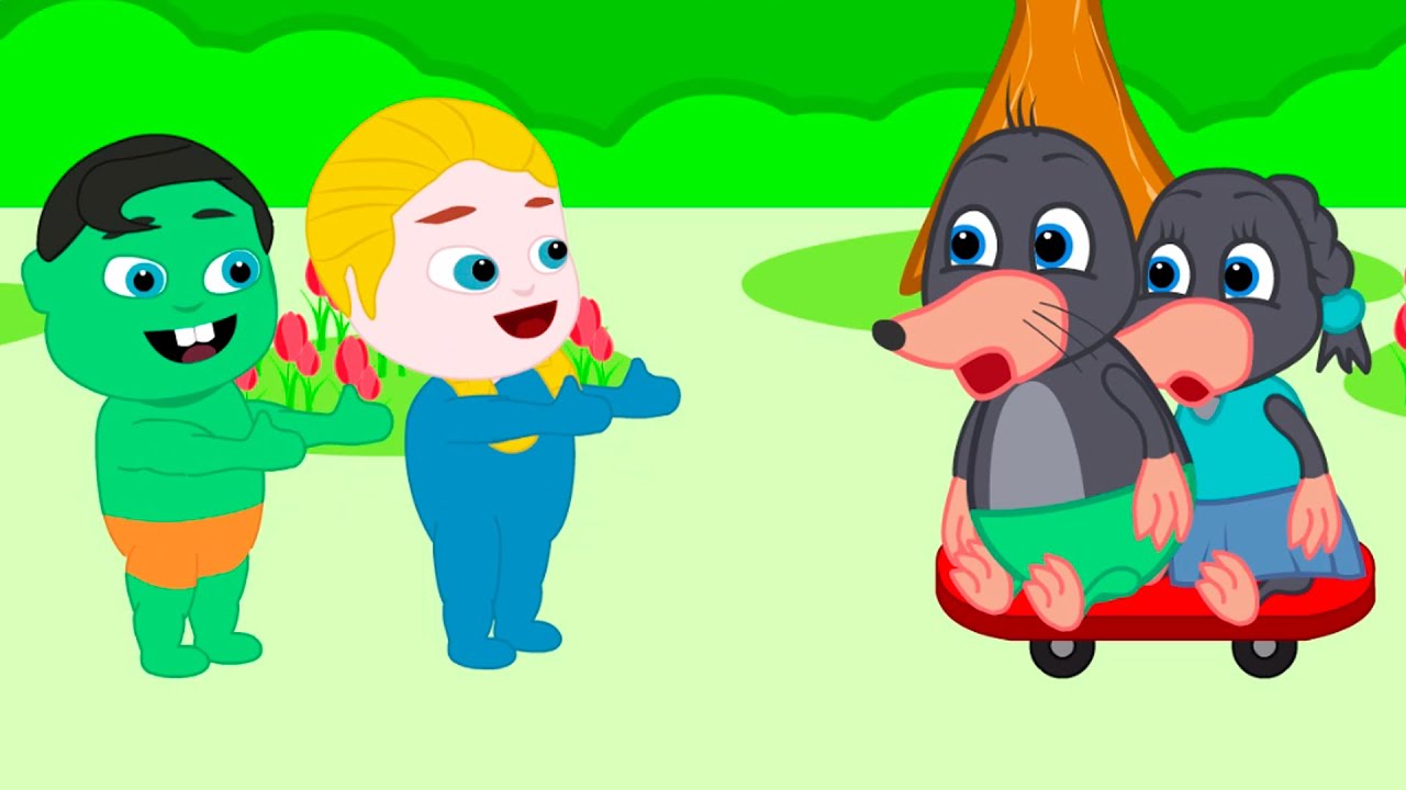 Benny Mole and Friends - Plasticine Monsters Cartoon for Kids