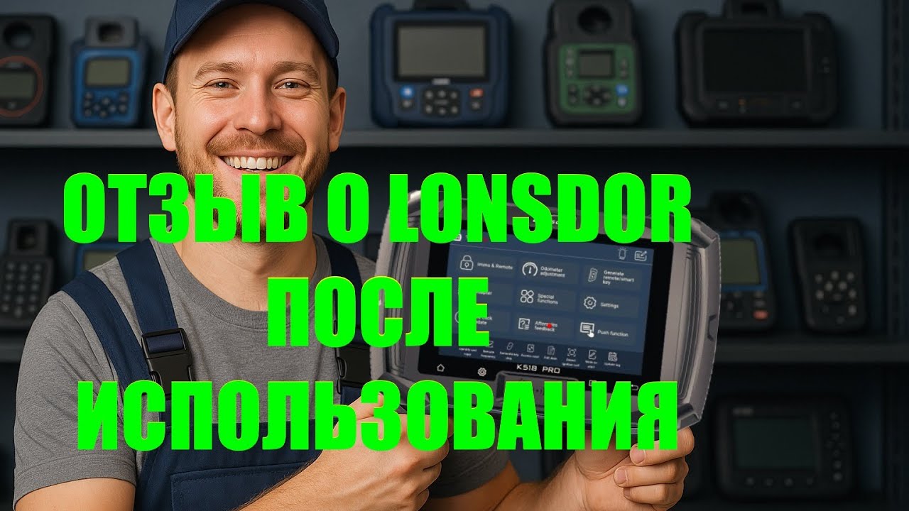 Lonsdor 518pro после трех месяцев использования. Отзыв о приборе.