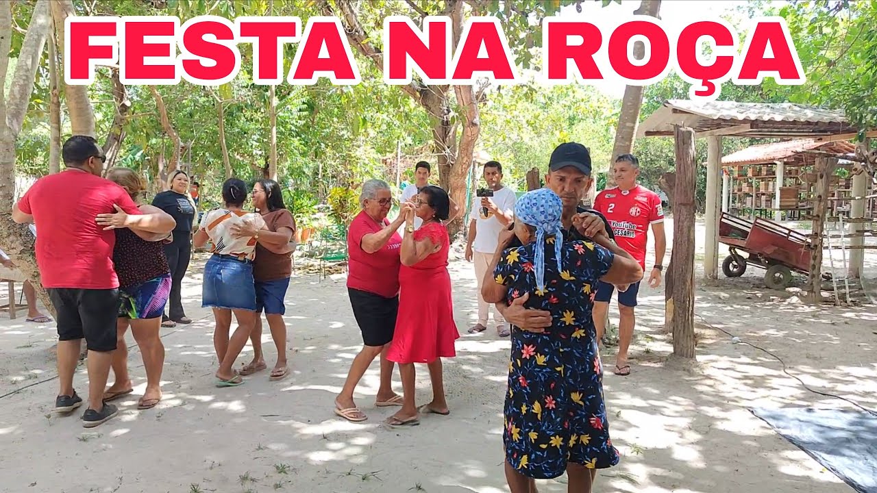 VÓ DELOUSA DANÇANDO FORRÓ NO ENCONTRO DE YOUTUBERS NO SÍTIO DO CHICO MUSEU, FORRÓ E ALEGRIA 
