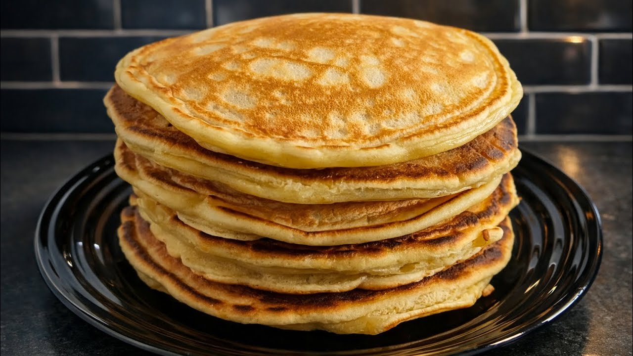 La receta más fácil con PANCAKES salados 🥞🧀 ¡Irresistible! | Ideales para el desayuno o la cena 🥞🧀