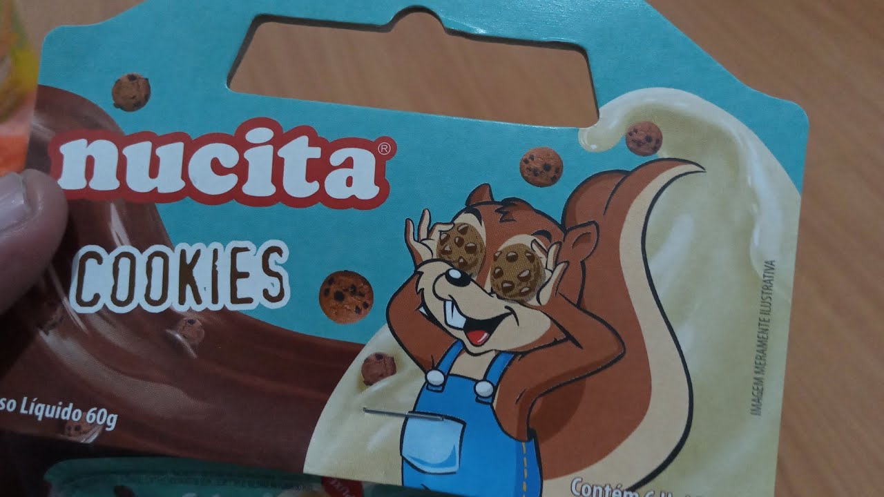 Nucita Cookies - Novo Sabor