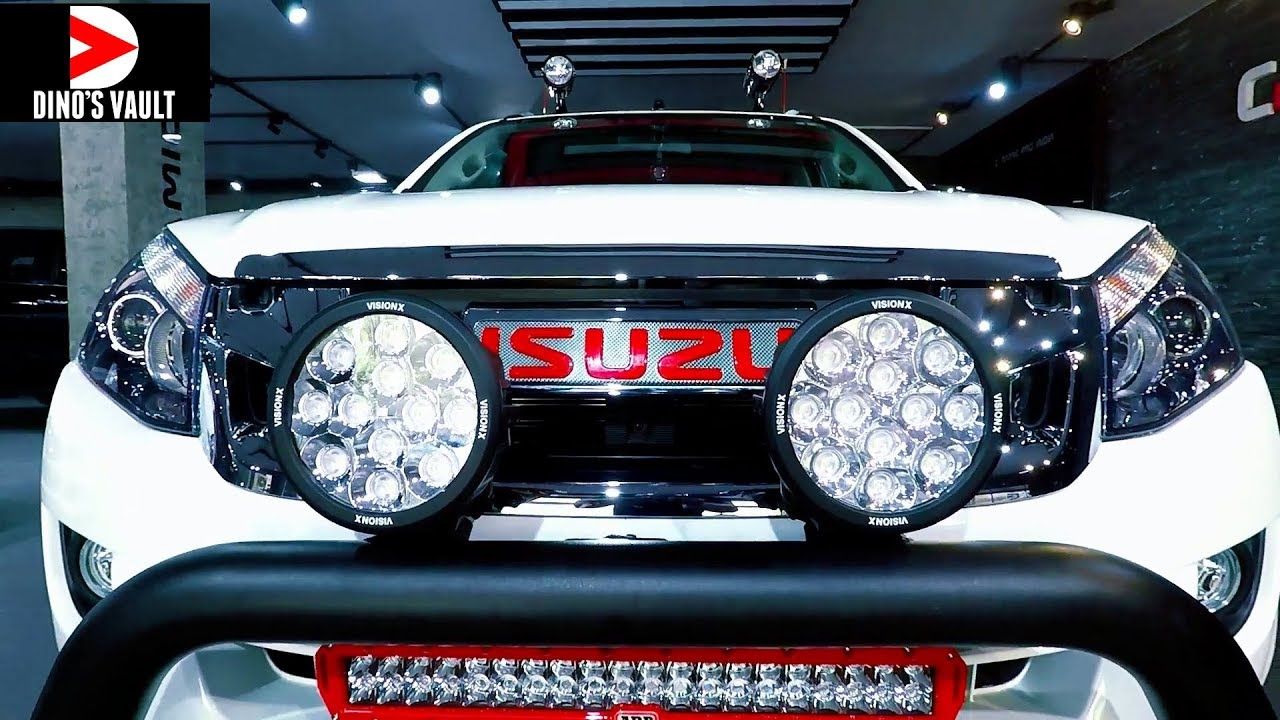 Custom Modified Isuzu D-Max V-Cross Walkaround #Cars@Dinos