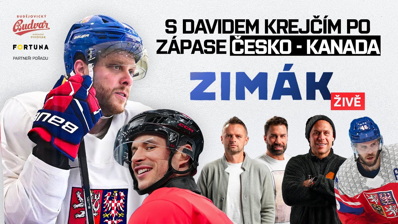 ZIMÁK po Kanadě s Davidem Krejčím: Jak se mu líbili Pasta s Marchandem?