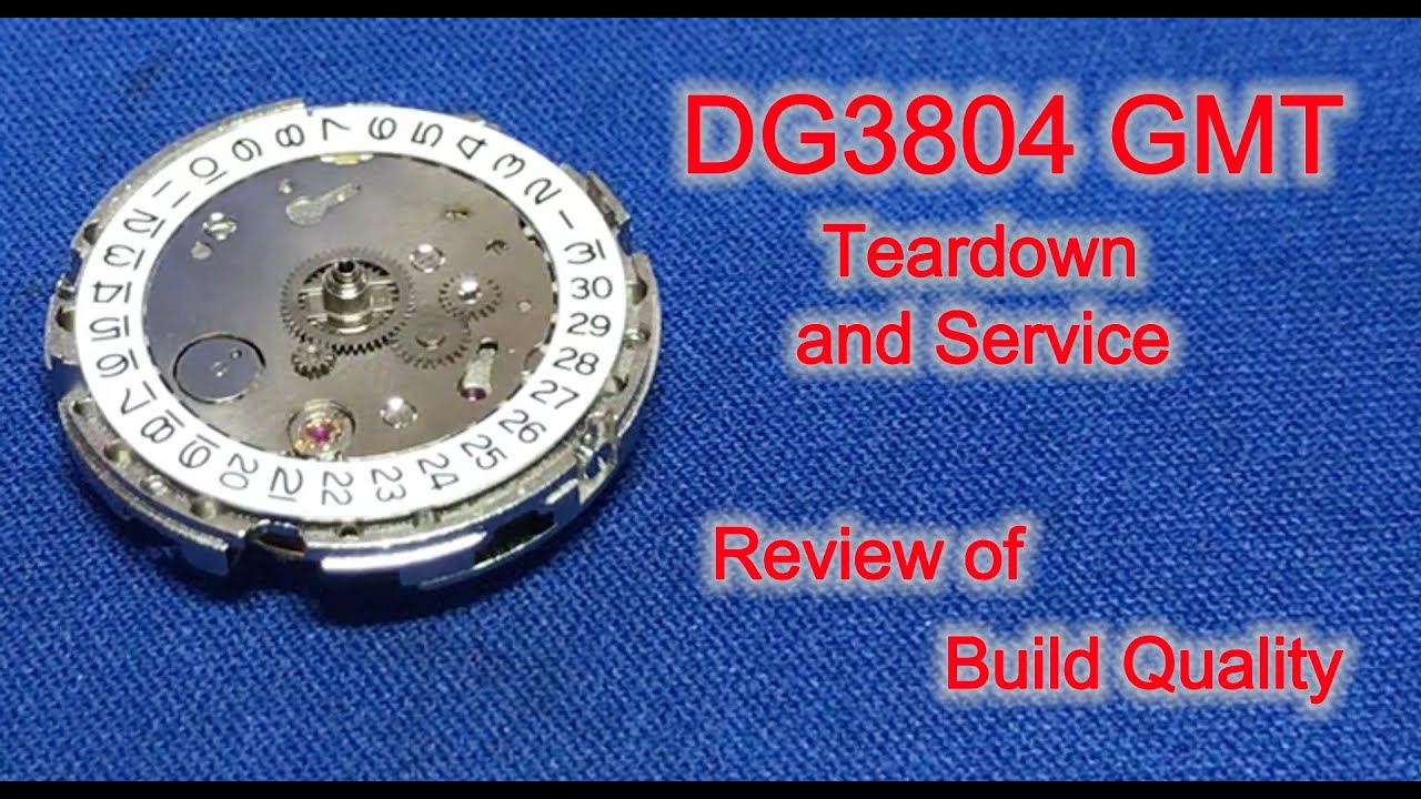 DG3804 GMT из Китая, разборка, обслуживание, сборка и мои мысли!