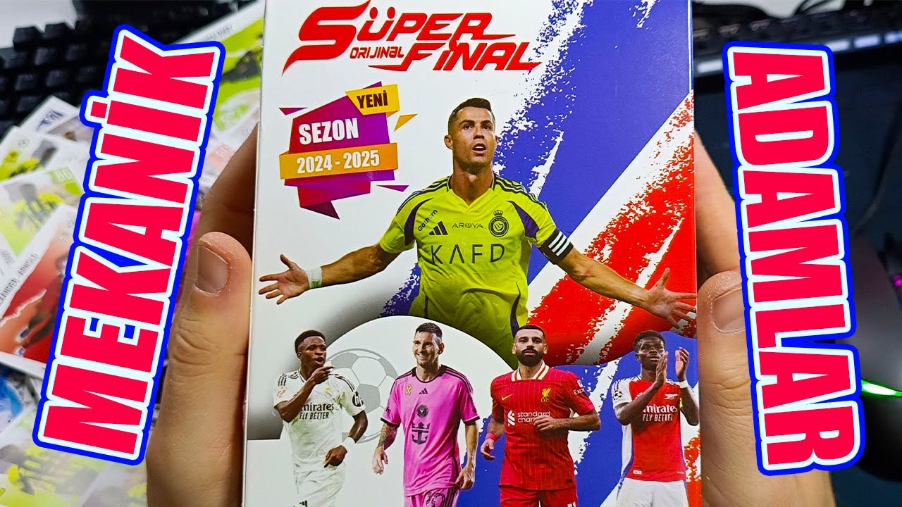 SÜPER FİNAL MEKANİK ADAMLAR 2025 KARTLARI FUTBOL / PATİYOLOJİ