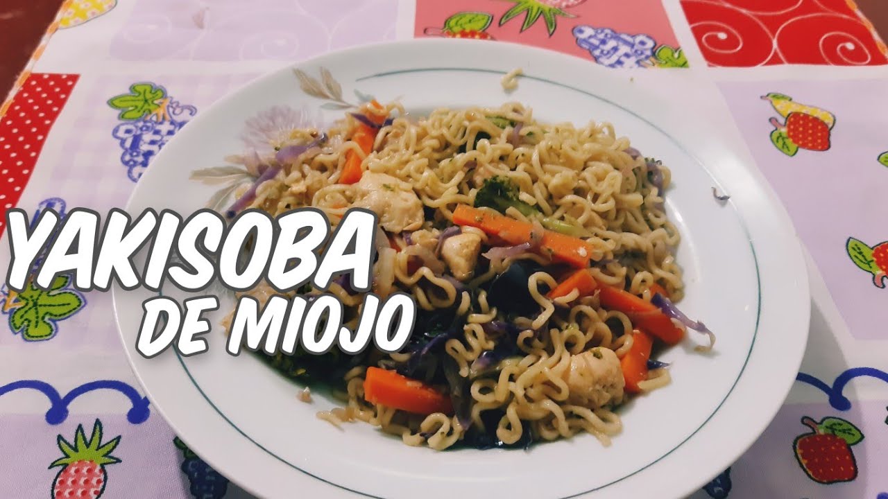 YAKISOBA DE MIOJO MAIS F&Aacute;CIL E BARATO DE FAZER