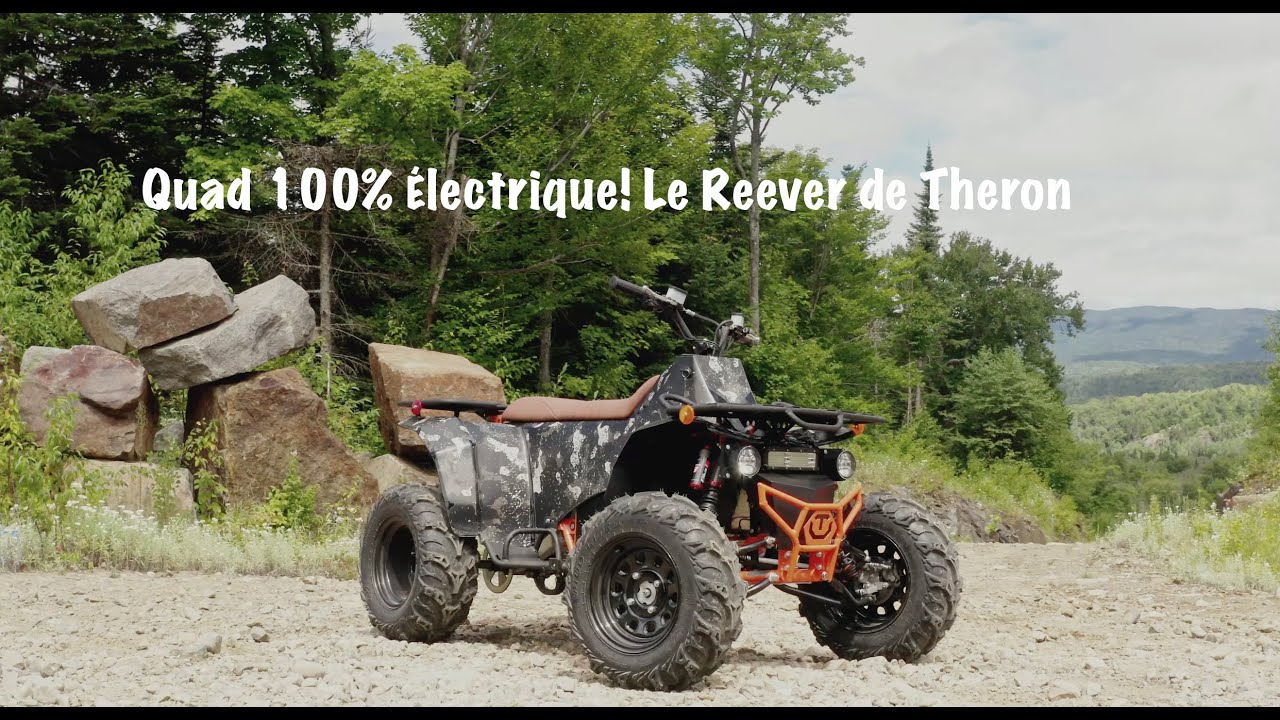 Essai du Theron Reever, un Quad 100% électrique