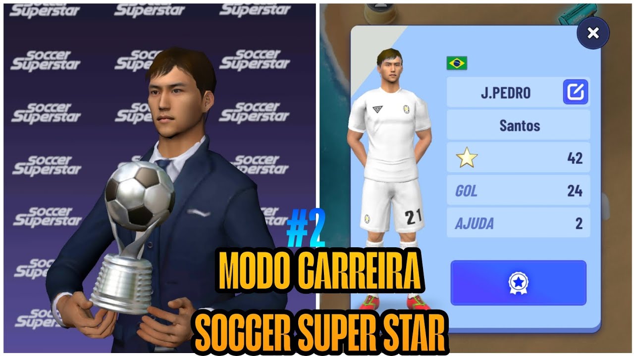 MODO CARREIRA SOCCER SUPER STAR EP 2 ( JOGAMOS A COPA DO MUNDO)