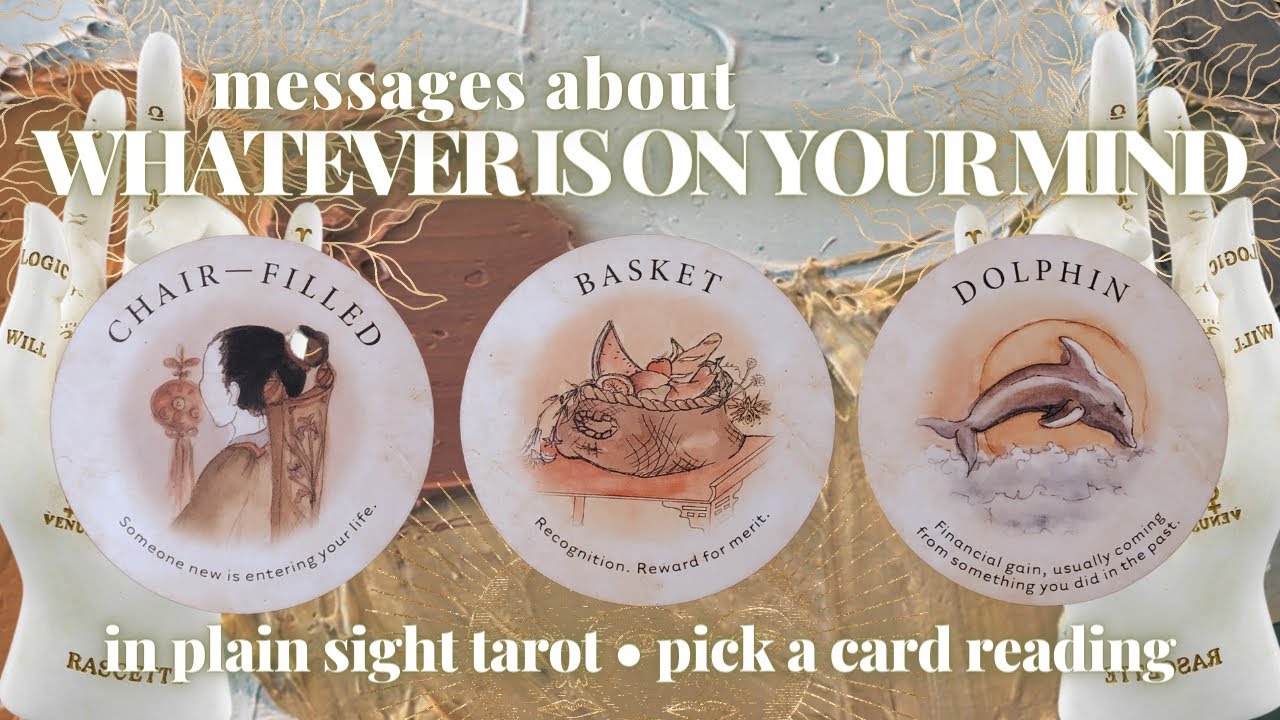 PICK A CARD: 🙇🏻‍♀️ A MESSAGE ABOUT WHATEVER (OR WHOEVER) IS ON YOUR MIND 🙇🏻‍♂️