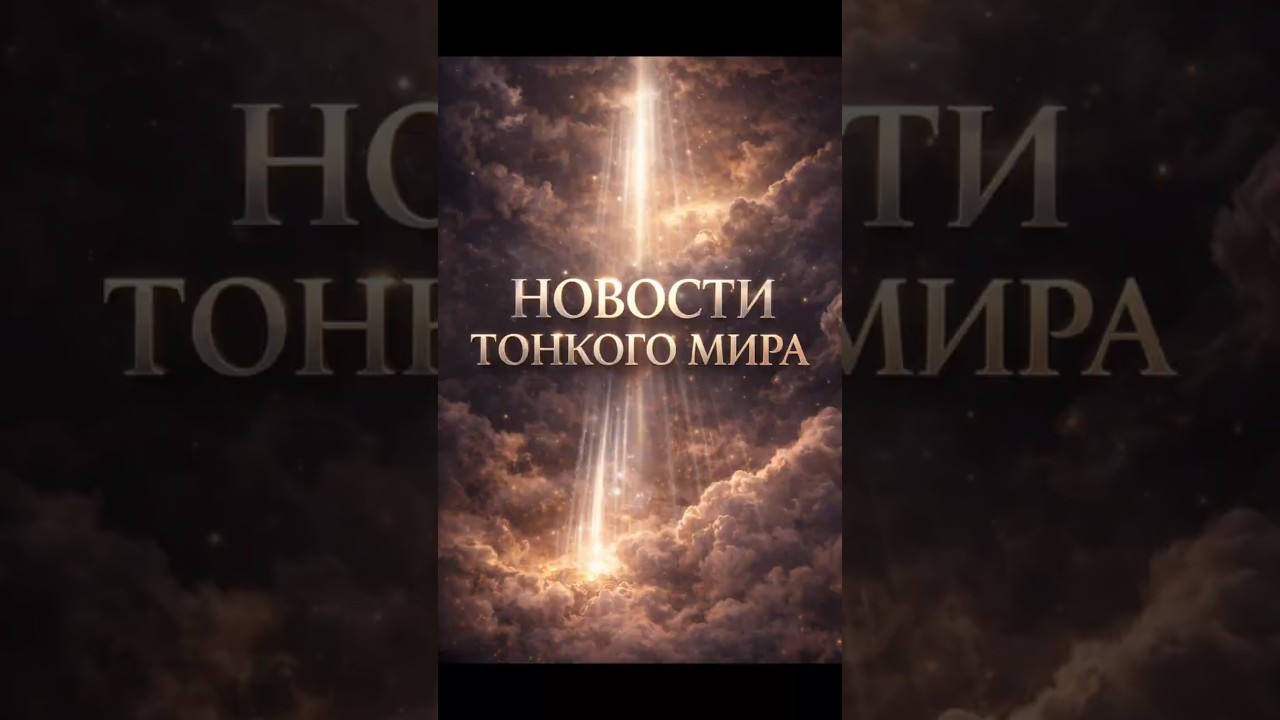 Новости тонкого плана