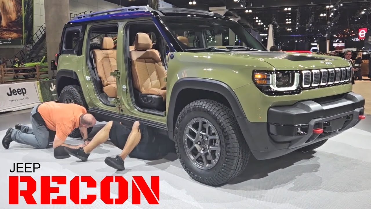 Jeep Recon 2026 на автосалоне в Лос-Анджелесе: электрический внедорожник, которого никто не ожидал
